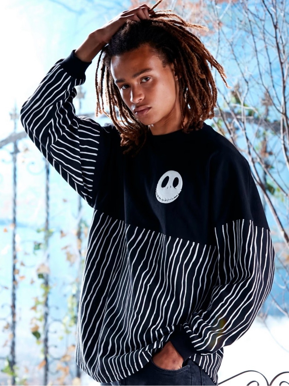 Disney Nightmare Before Christmas Jack Skellington Spirit Jersey 🕷️🖤 - BNWOT